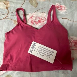 Lululemon align tank size 8 pink lychee